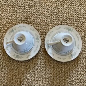 2 Wyndham Teacups and Saucers